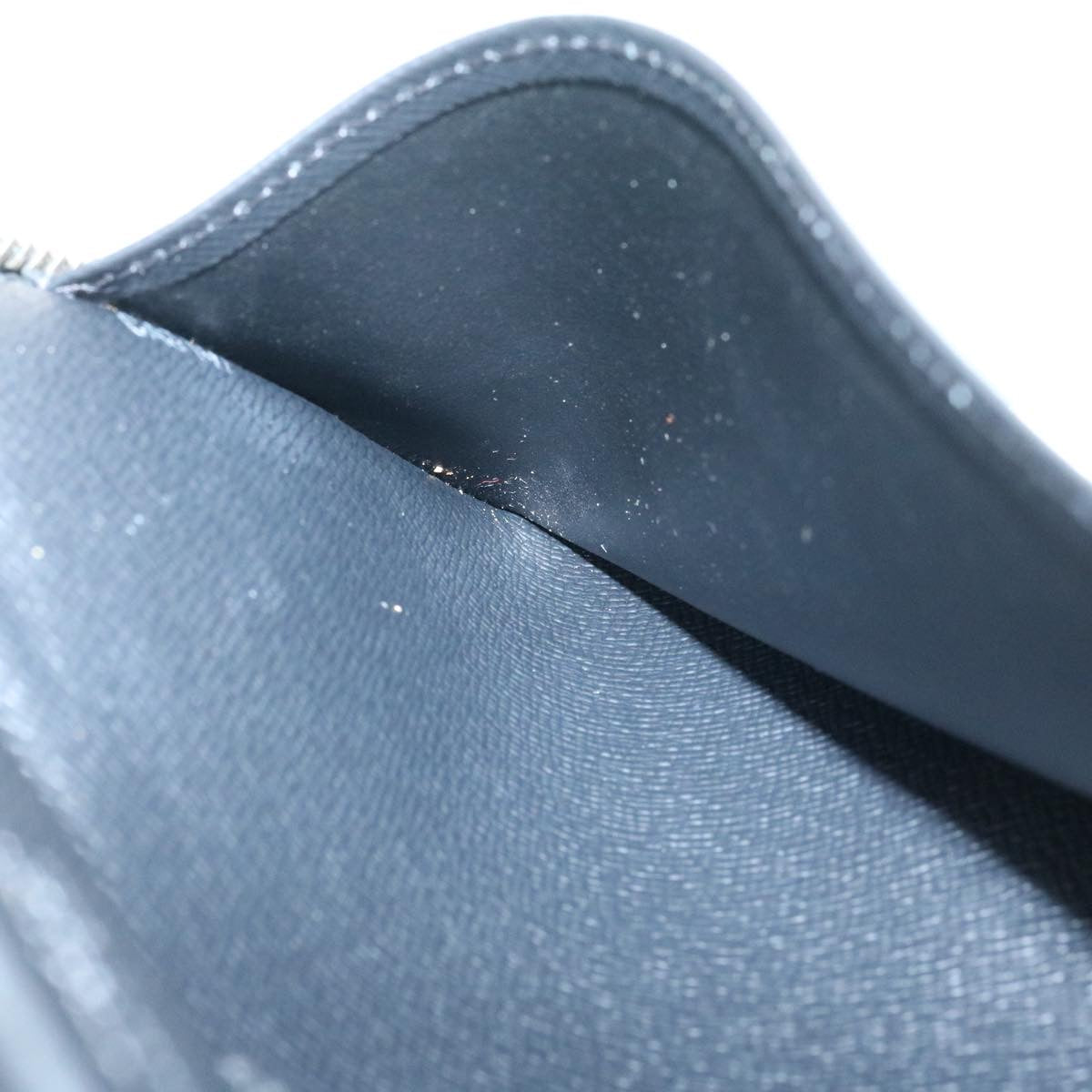 Louis Vuitton Navy Canvas Zippy Wallet Vertical wallet accessories