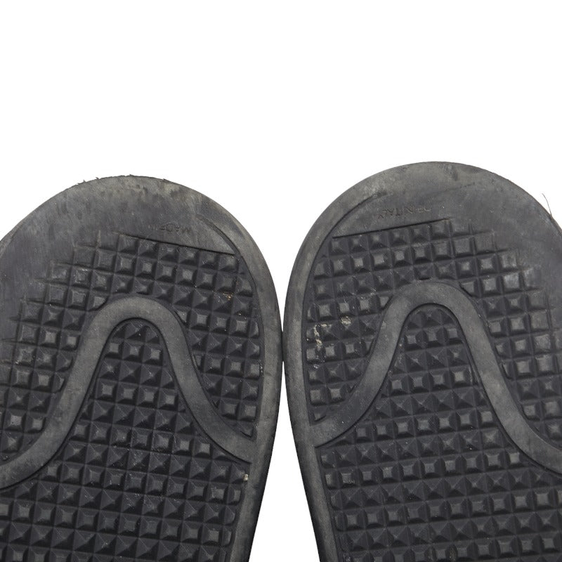 Louis Vuitton Crocodile Front Loop Lockout Sneaker MS0136 Black Silver Leather Lavender Men LOUIS VUITTON