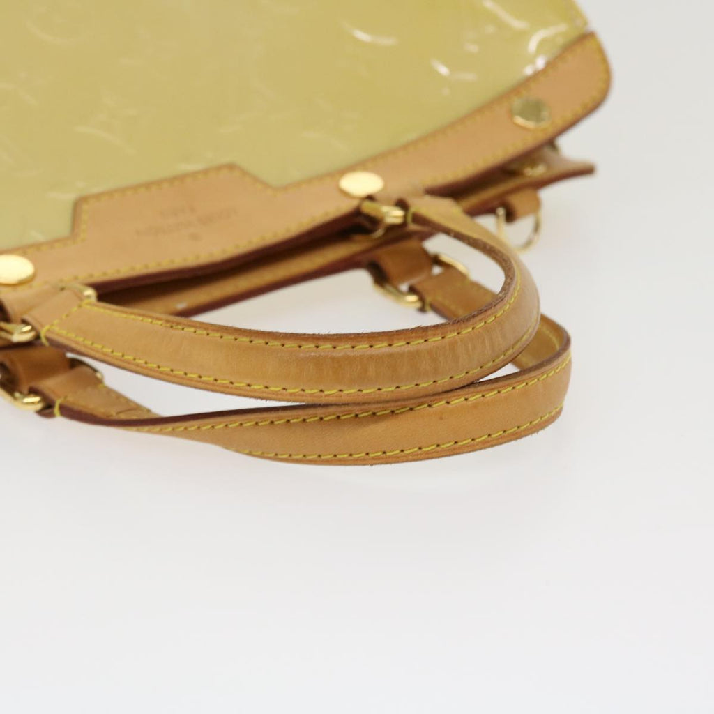 Louis Vuitton Yellow Patent leather Brea shoulder bag