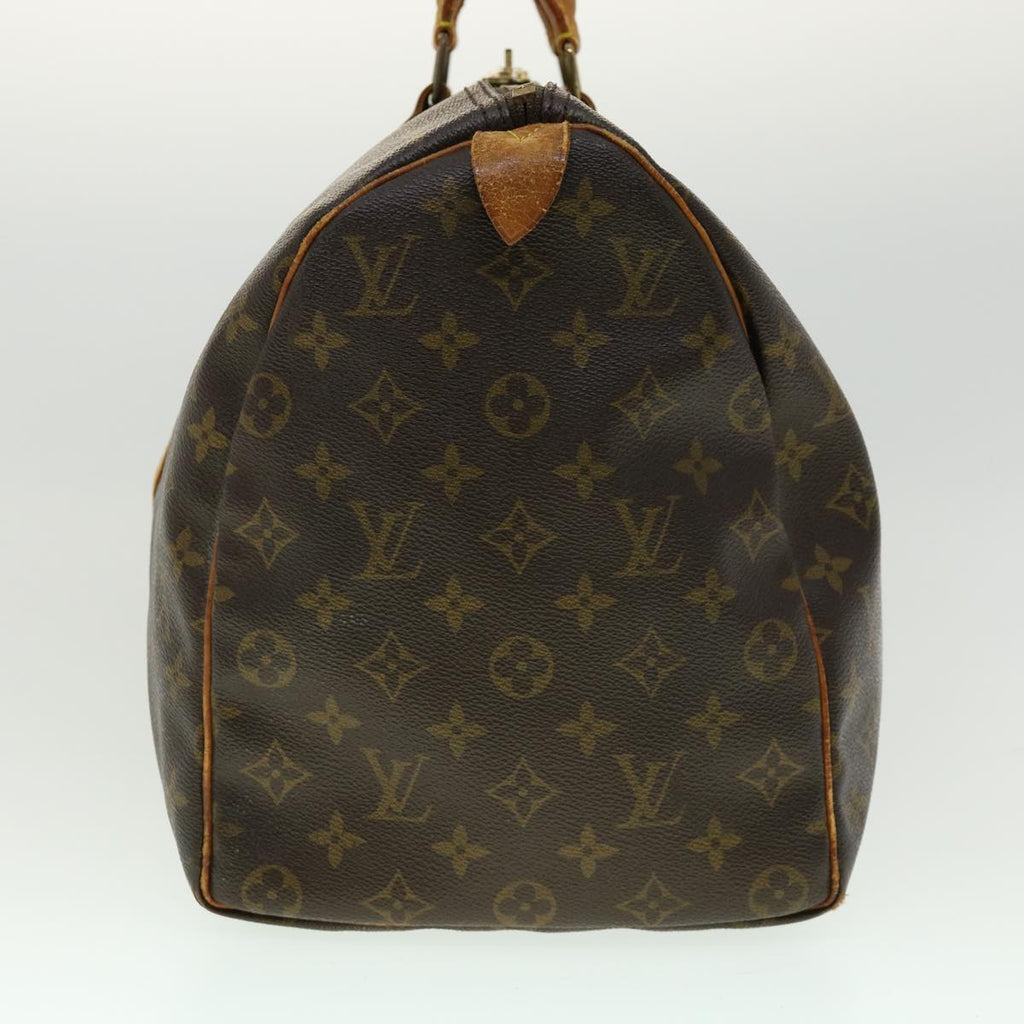 Louis Vuitton Brown Canvas Keepall 45 travel bag