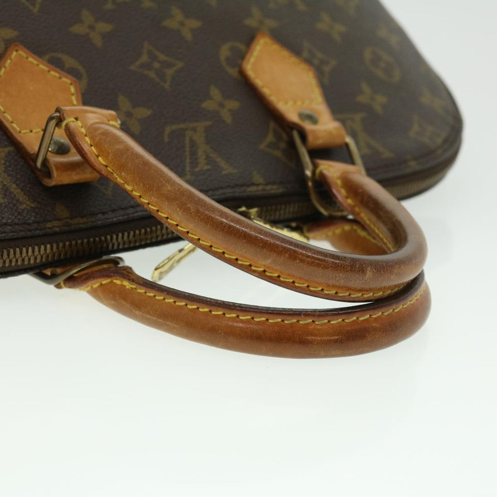 Louis Vuitton Brown Canvas Alma handbag bag