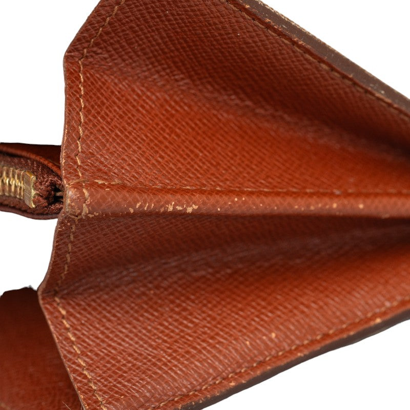 Louis Vuitton Monogram M61725 Long Wallet PVC/Leather Brown