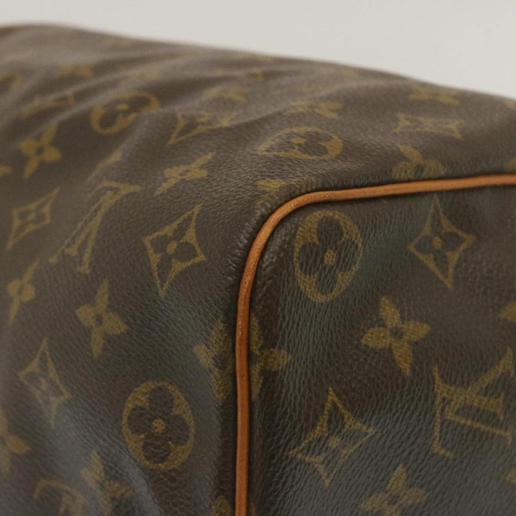 Louis Vuitton Gray Canvas Speedy 35 handbag bag