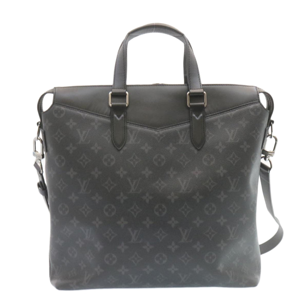 Louis Vuitton Gray Canvas Explorer handbag bag
