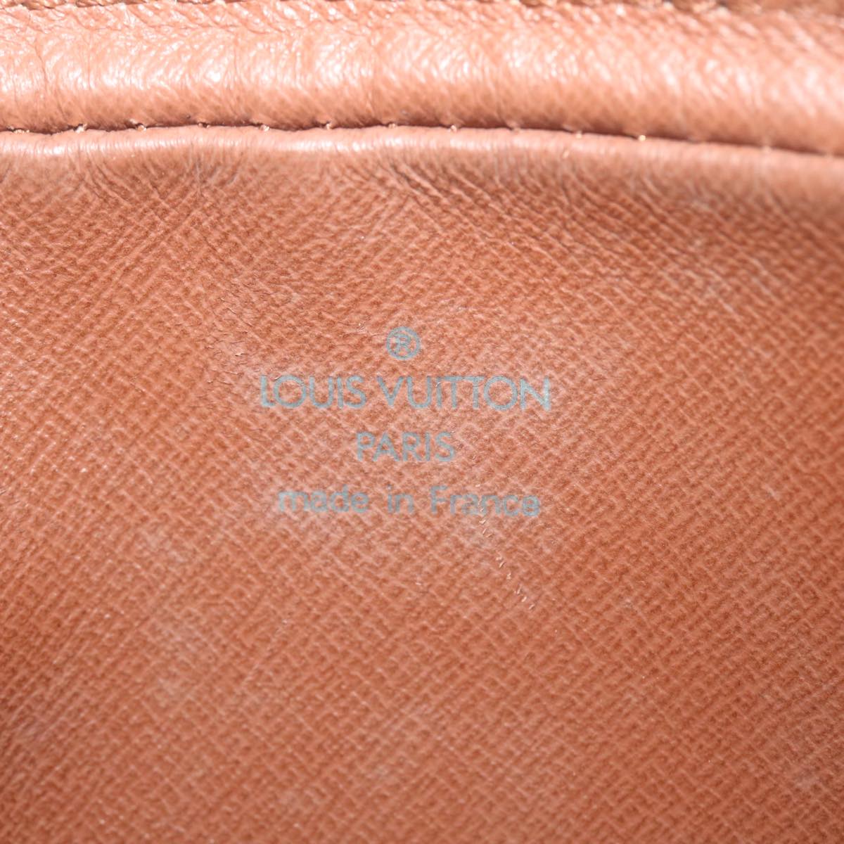 Louis Vuitton Brown Canvas Marly Dragonne clutch bag