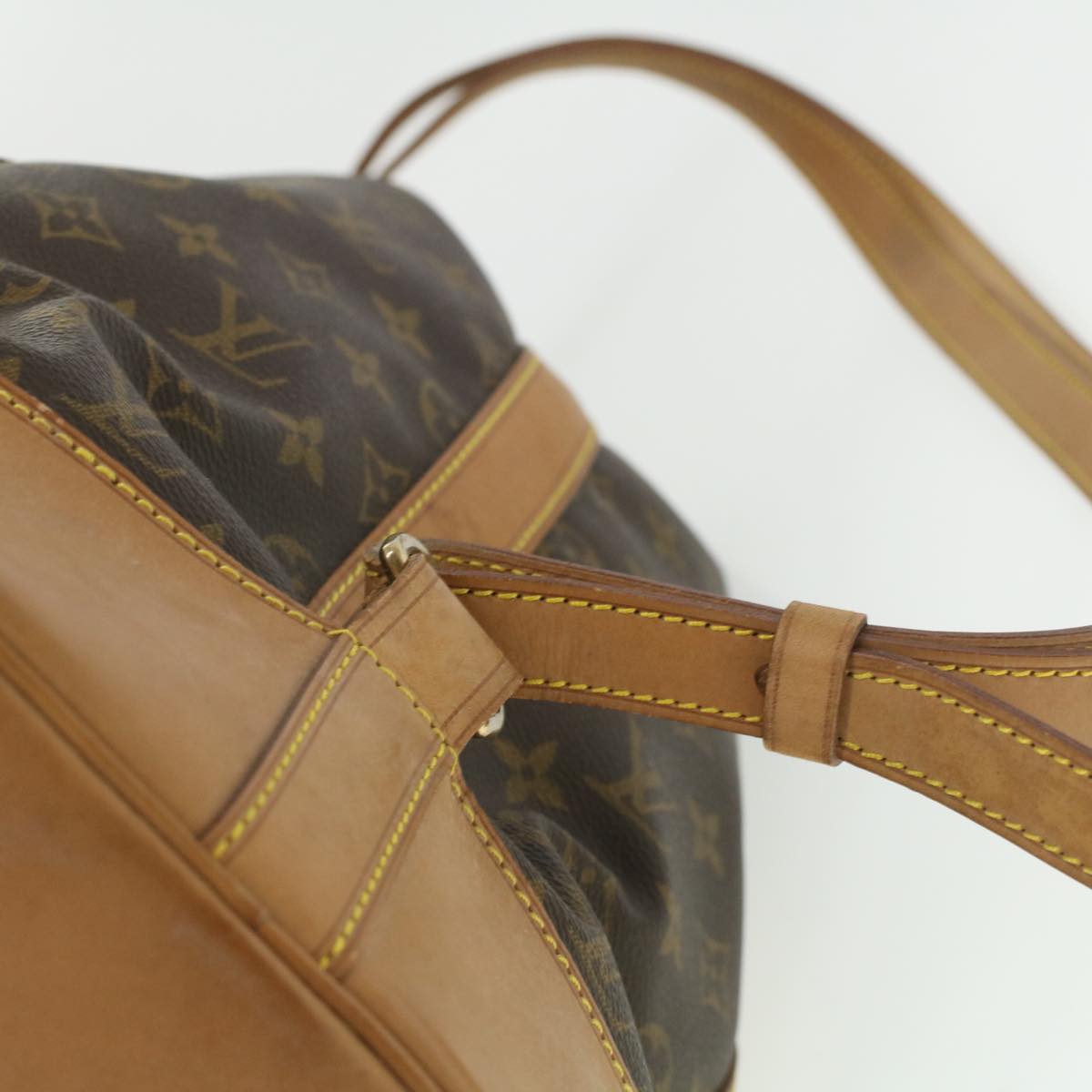 Louis Vuitton Brown Canvas Randonnee shoulder bag