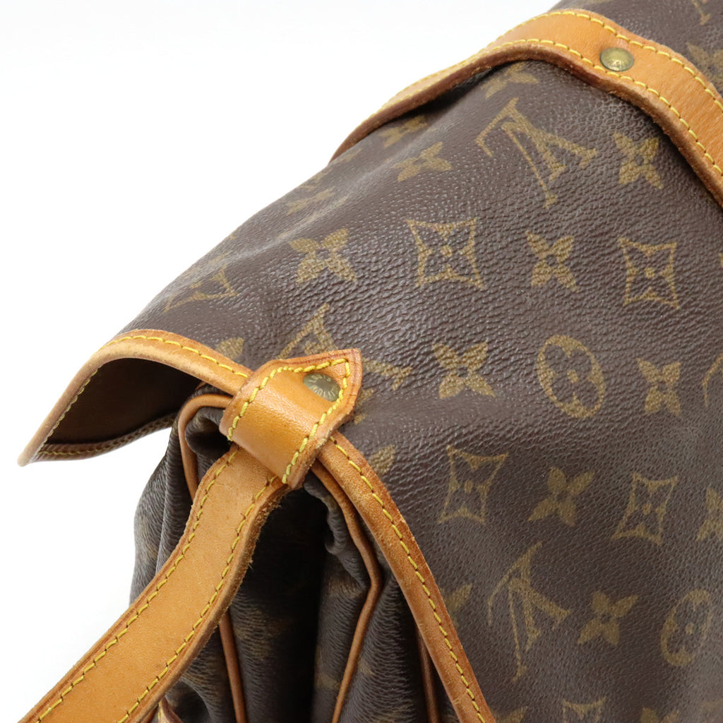 Louis Vuitton Monogram Saumur 30 Shoulder Bag M42256