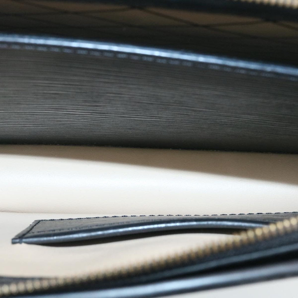 Louis Vuitton Black Leather Trunk shoulder bag