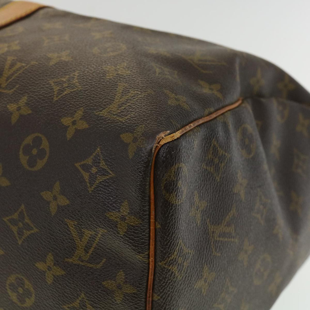 Louis Vuitton Brown Canvas Keepall 45 travel bag