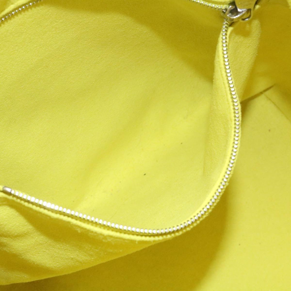 Louis Vuitton Yellow Leather Petit Noe shoulder bag