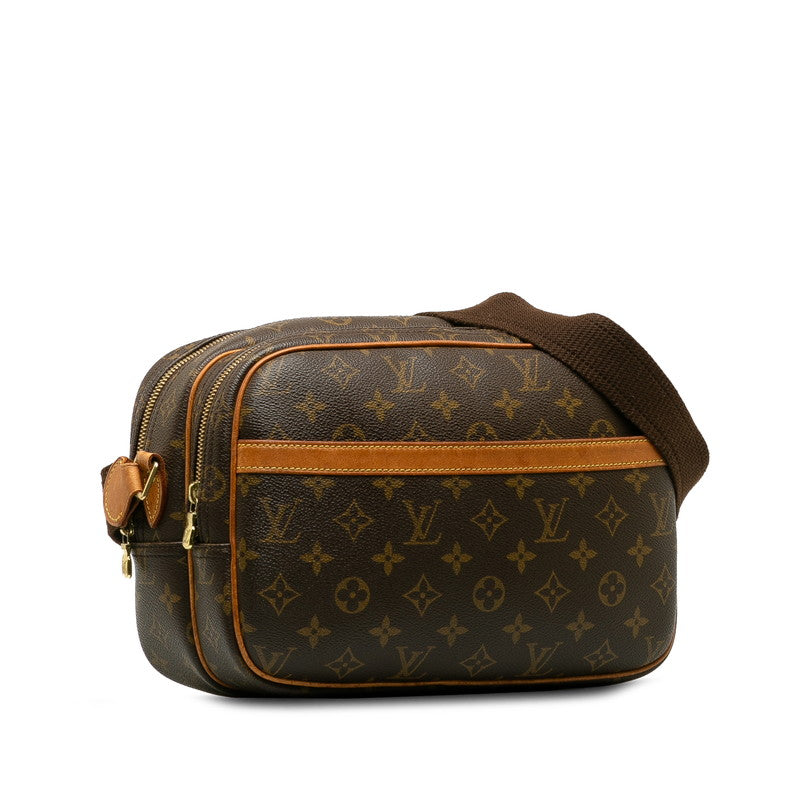 Louis Vuitton Monogram M45254 Shoulder Bag PVC/Leather Brown