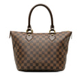 Louis Vuitton Louis Vuitton Damière N51183 Handbag PVC/Leather Brown