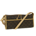 Louis Vuitton Brown Canvas Popincourt shoulder bag