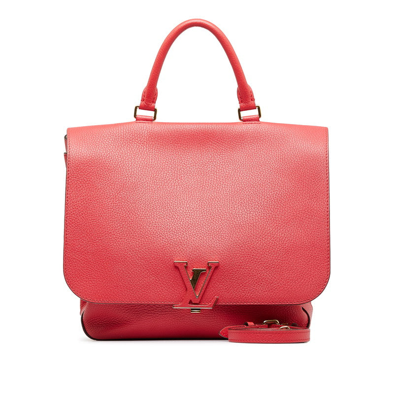 Louis Vuitton Volta Handbag 2WAY M50287 Red Leather  Louis Vuitton