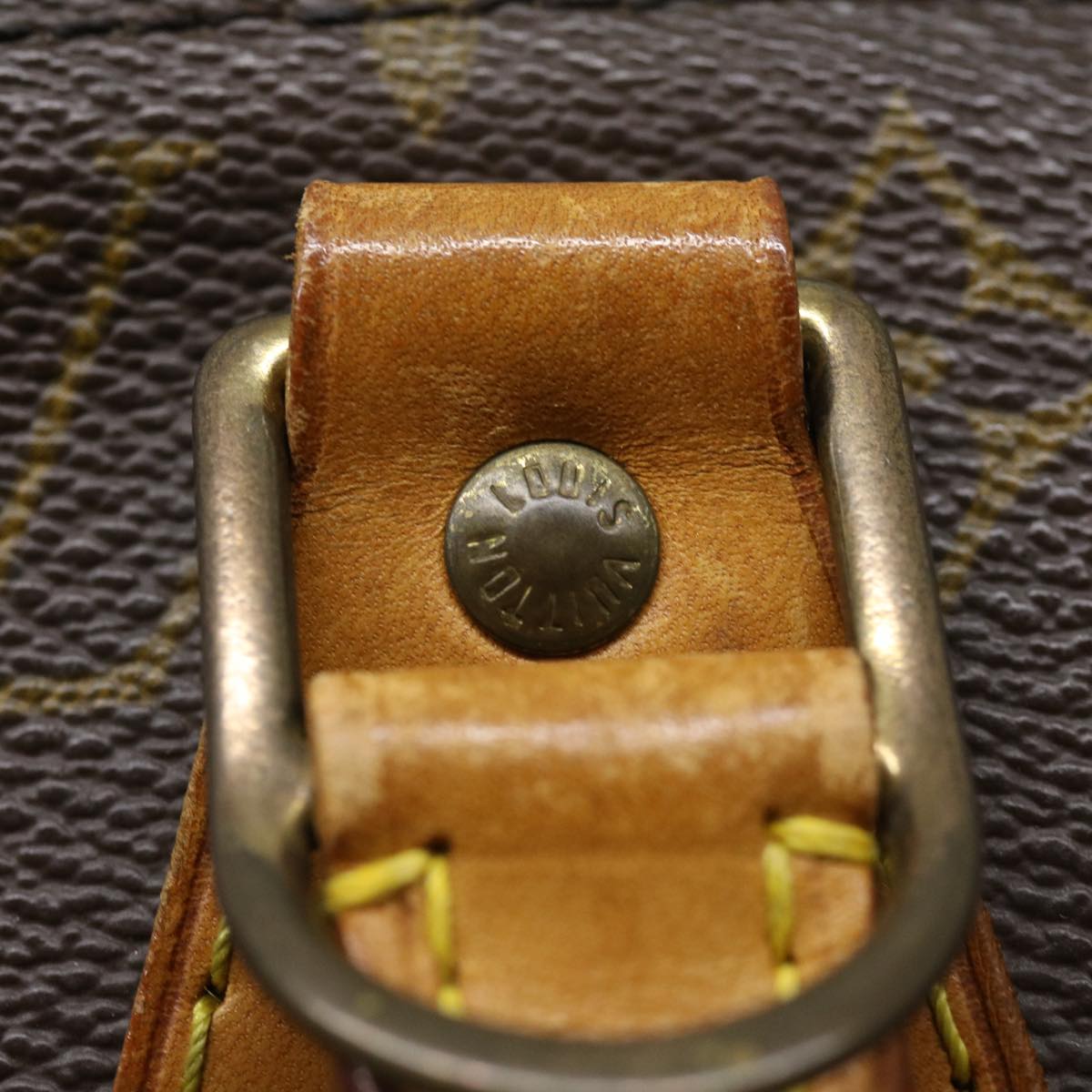 Louis Vuitton Brown Canvas Alma handbag bag
