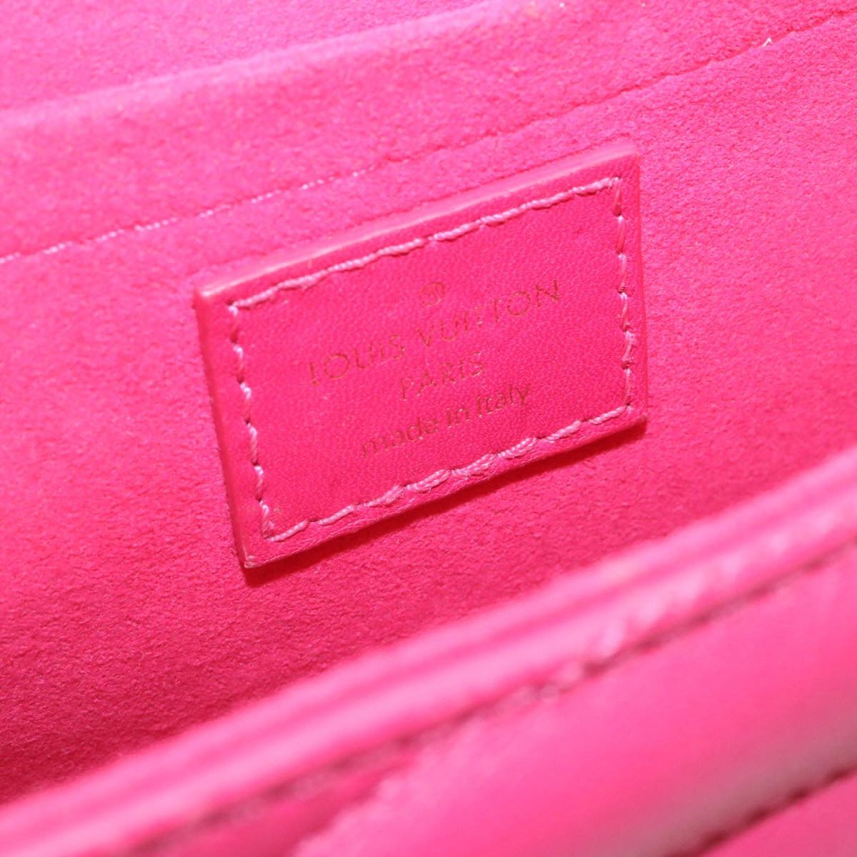 Louis Vuitton Pink Leather New wave shoulder bag