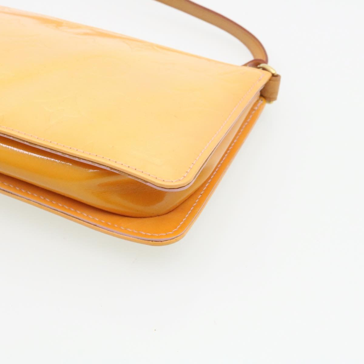 Louis Vuitton Yellow Patent leather Lexington handbag bag