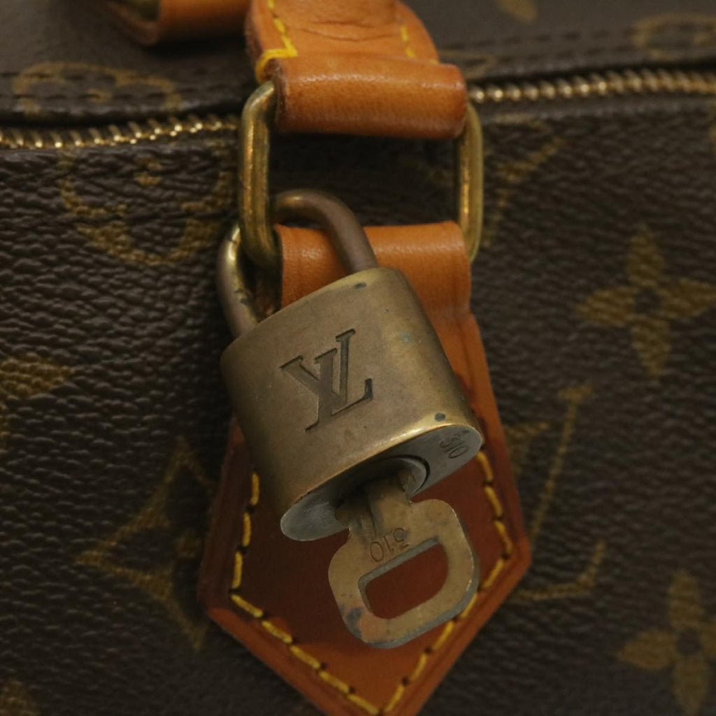 Louis Vuitton Gray Canvas Speedy 35 handbag bag