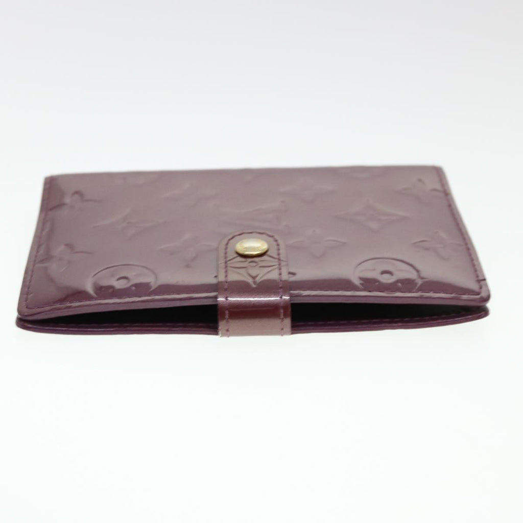 Louis Vuitton Bordeaux Patent leather Agenda cover wallet accessories