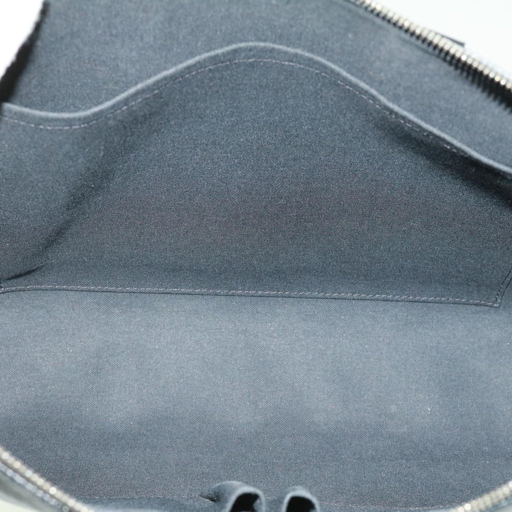 Louis Vuitton Black Canvas Porte documents Jour briefcase bag