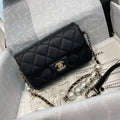 Chanel Mini Flap Bag Black Lambskin