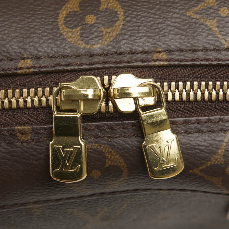 Louis Vuitton Monogram M47500 Handbag PVC/Leather Brown