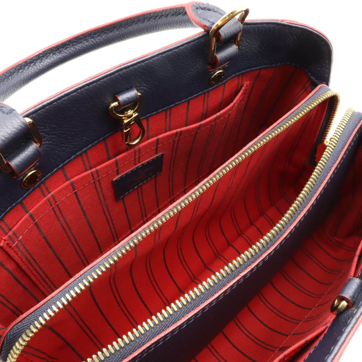 LOUIS VUITTON LOUIS VUITTON Monograms Monograms Monograms Montaigne BB Handbags 2WAY Sliding Shoulder Marine Rouge M42747