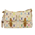 Louis Vuitton White Canvas Lodge shoulder bag