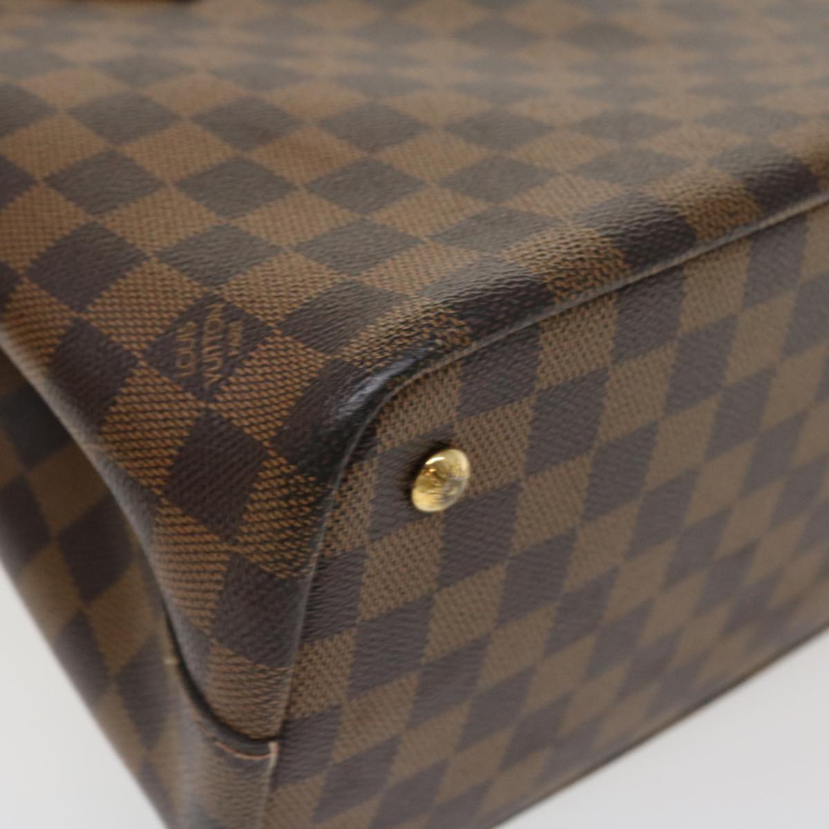 Louis Vuitton Brown Canvas Kensington tote bag