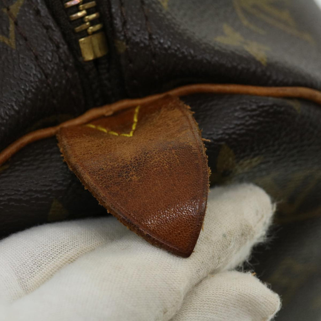 Louis Vuitton Brown Canvas Keepall 45 travel bag