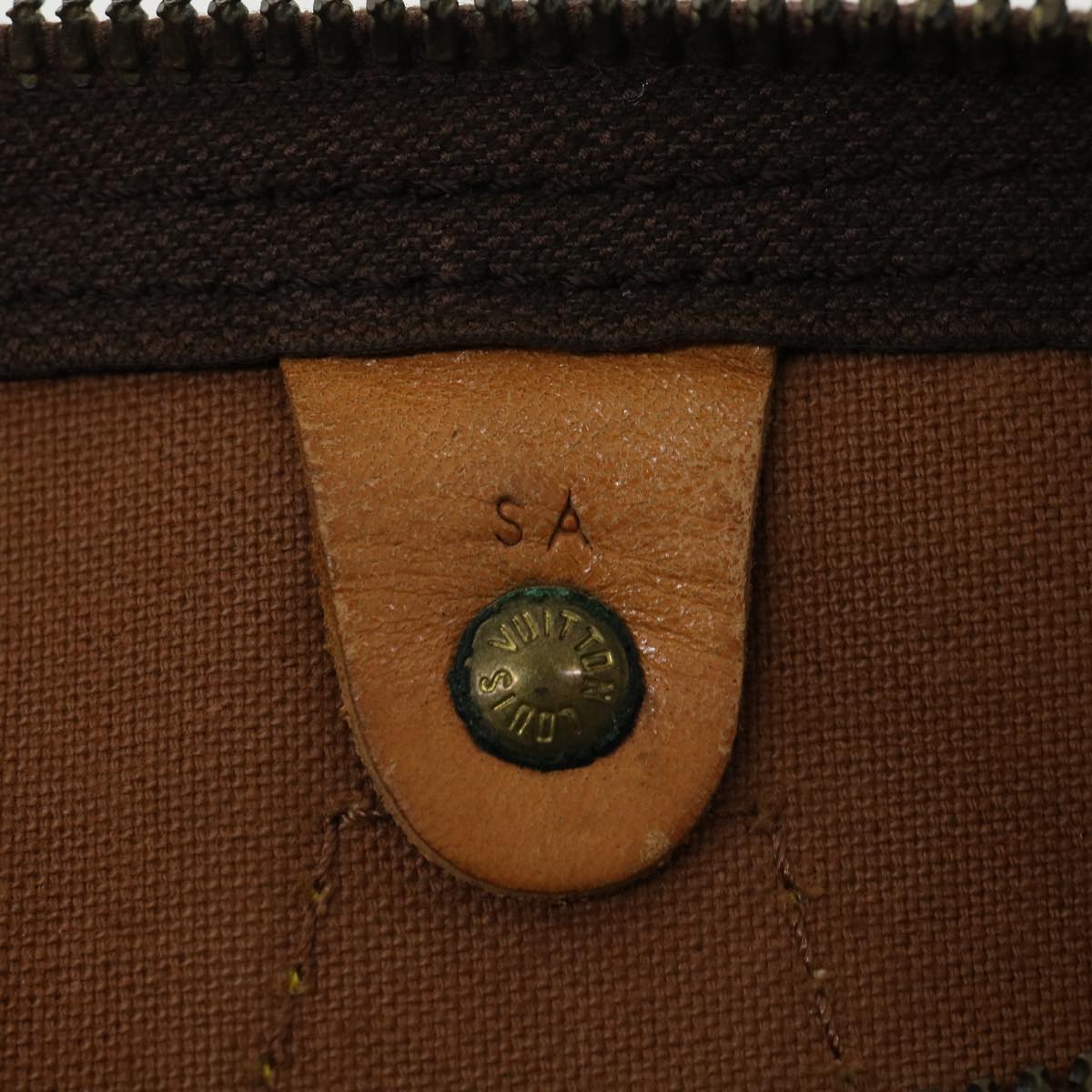 Louis Vuitton Brown Canvas Speedy 35 handbag bag