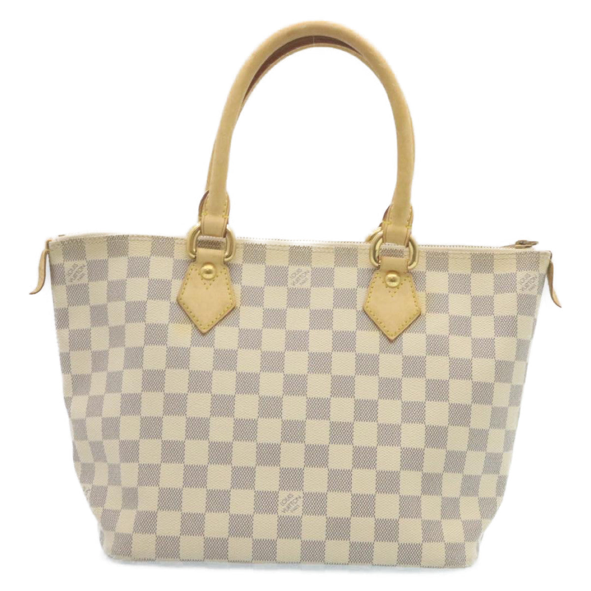 Louis Vuitton White Canvas Saleya shoulder bag