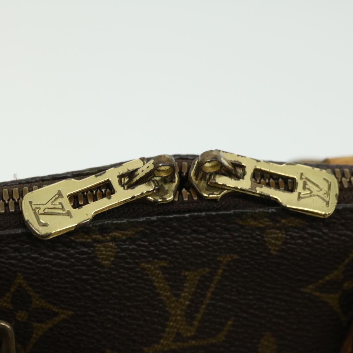 Louis Vuitton Brown Canvas Alma handbag bag