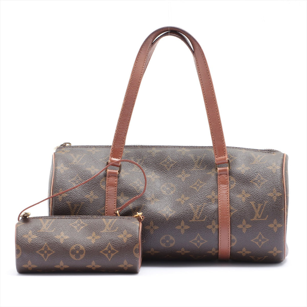 Louis Vuitton Brown Canvas Papillon 30 shoulder bag