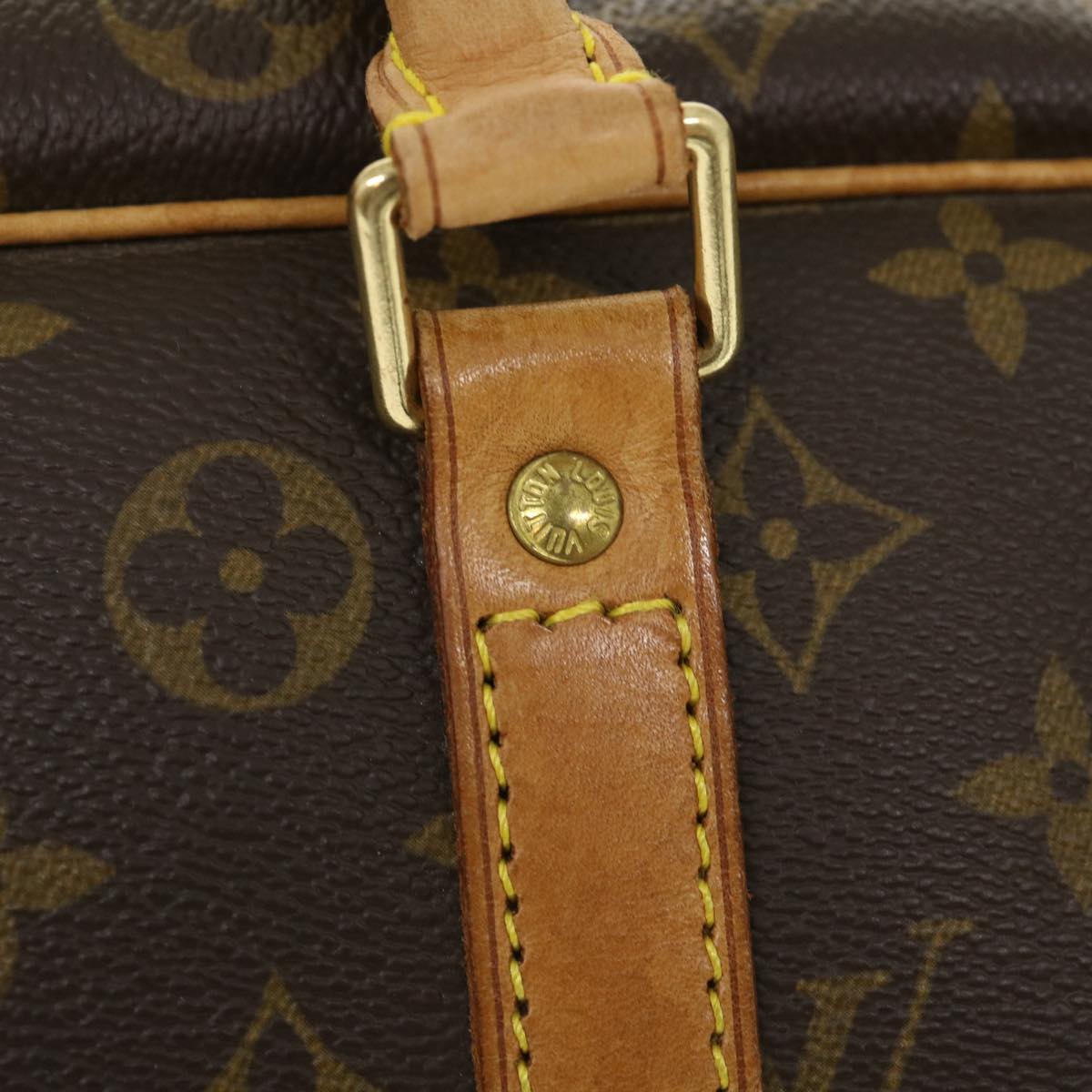 Louis Vuitton Gray Canvas Sirius travel bag