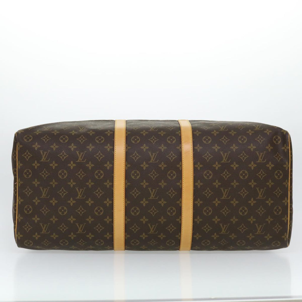 Louis Vuitton Brown Canvas Keepall 60 travel bag