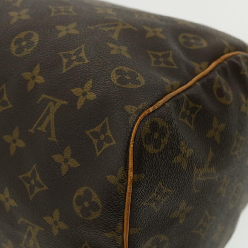 Louis Vuitton Brown Canvas Speedy 35 handbag bag