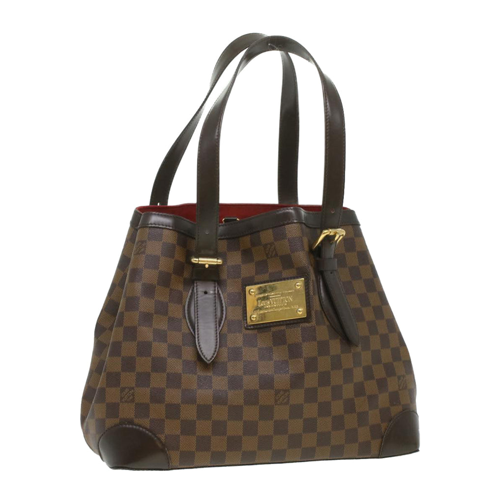 Louis Vuitton Brown Canvas Hampstead tote bag