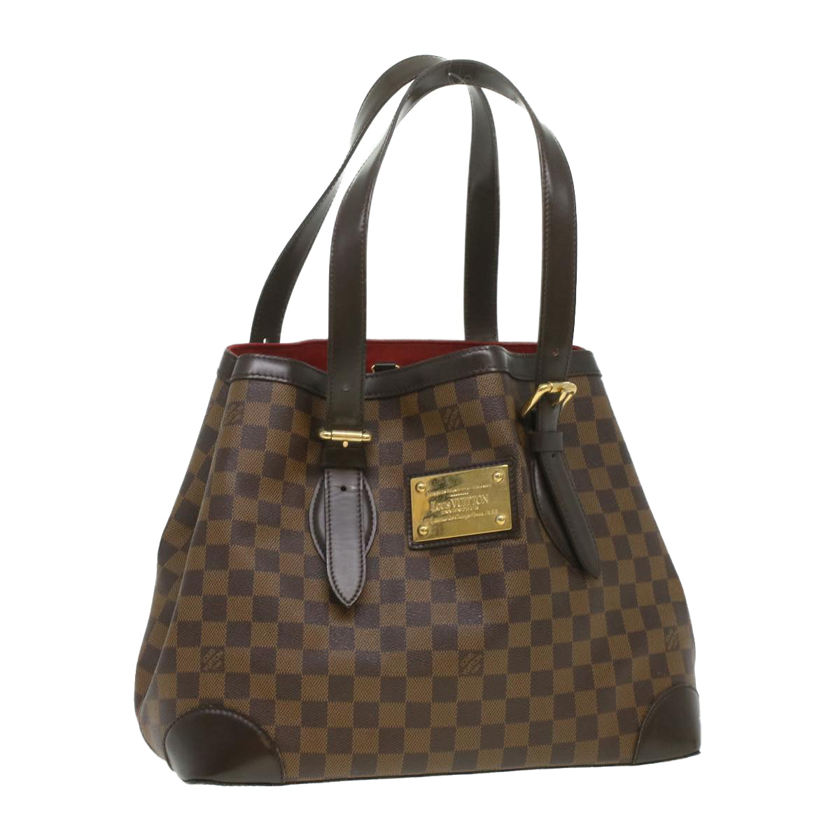 Louis Vuitton Brown Canvas Hampstead tote bag