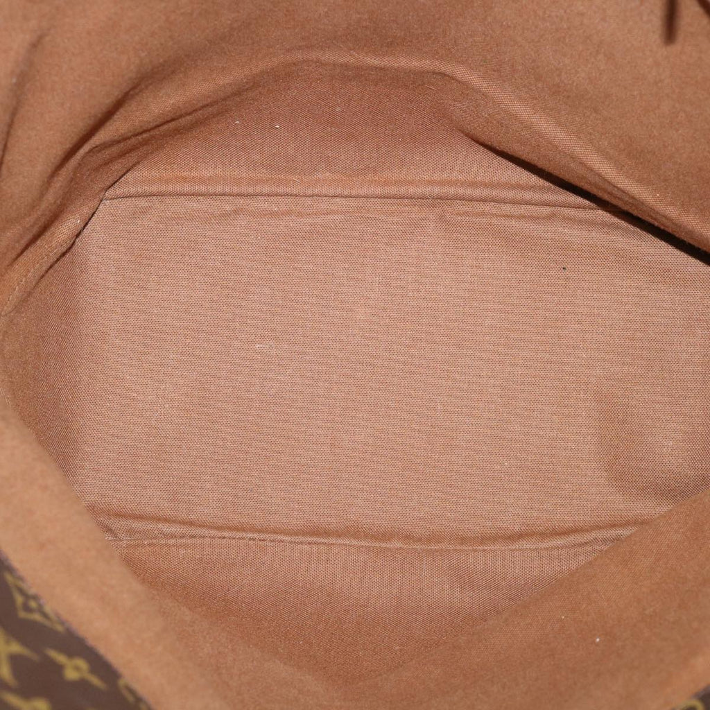 Louis Vuitton Brown Canvas SAC SHOPPING shoulder bag