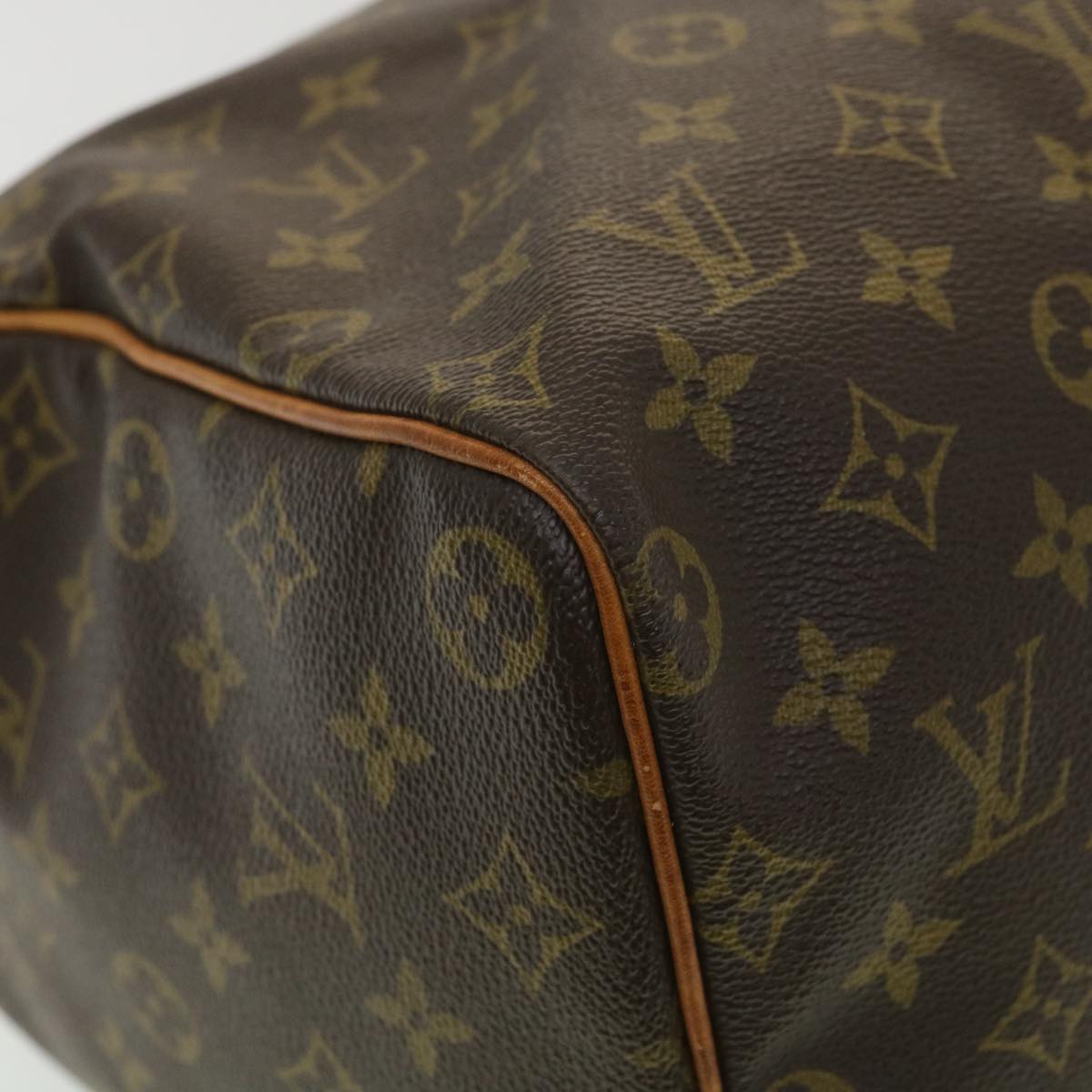 Louis Vuitton Brown Canvas Speedy 40 travel bag