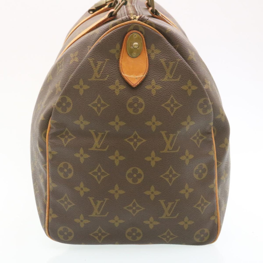 Louis Vuitton Brown Canvas Keepall 45 travel bag