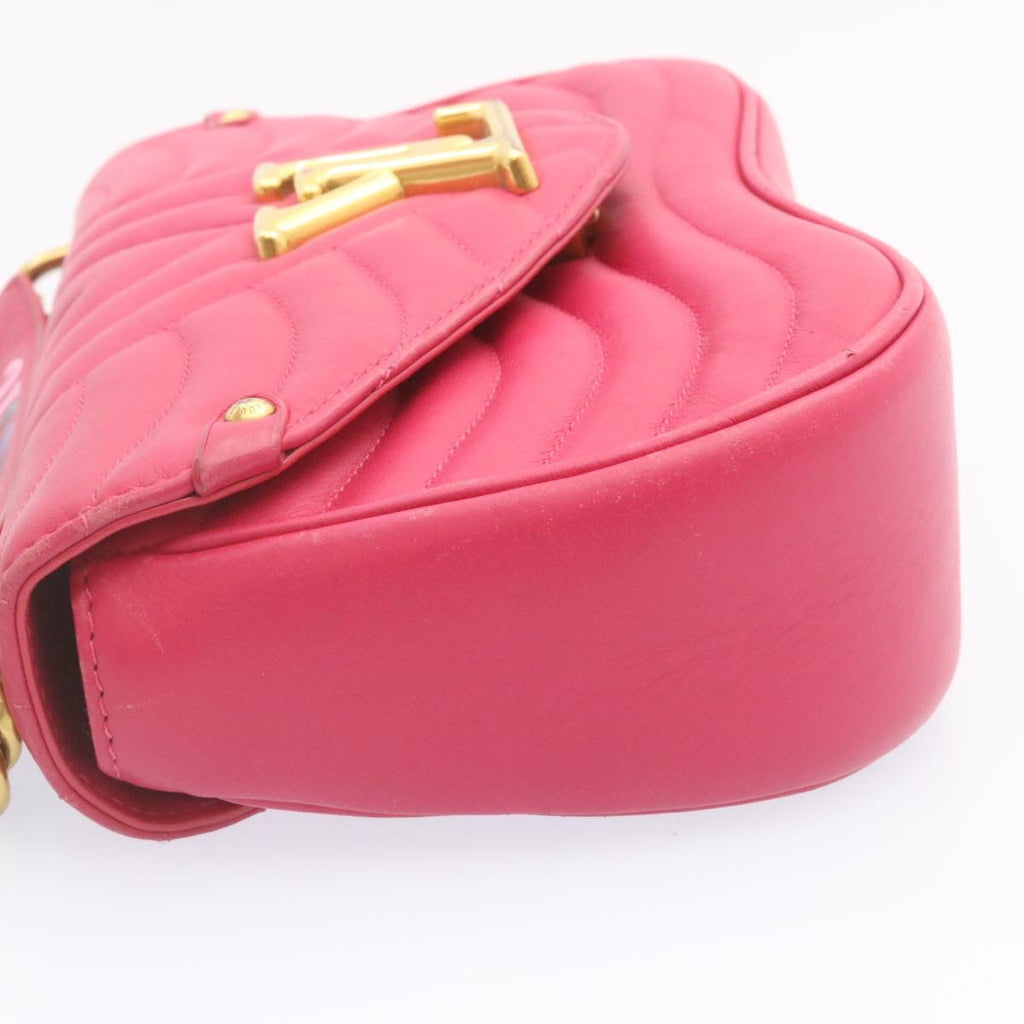 Louis Vuitton Pink Leather New wave shoulder bag
