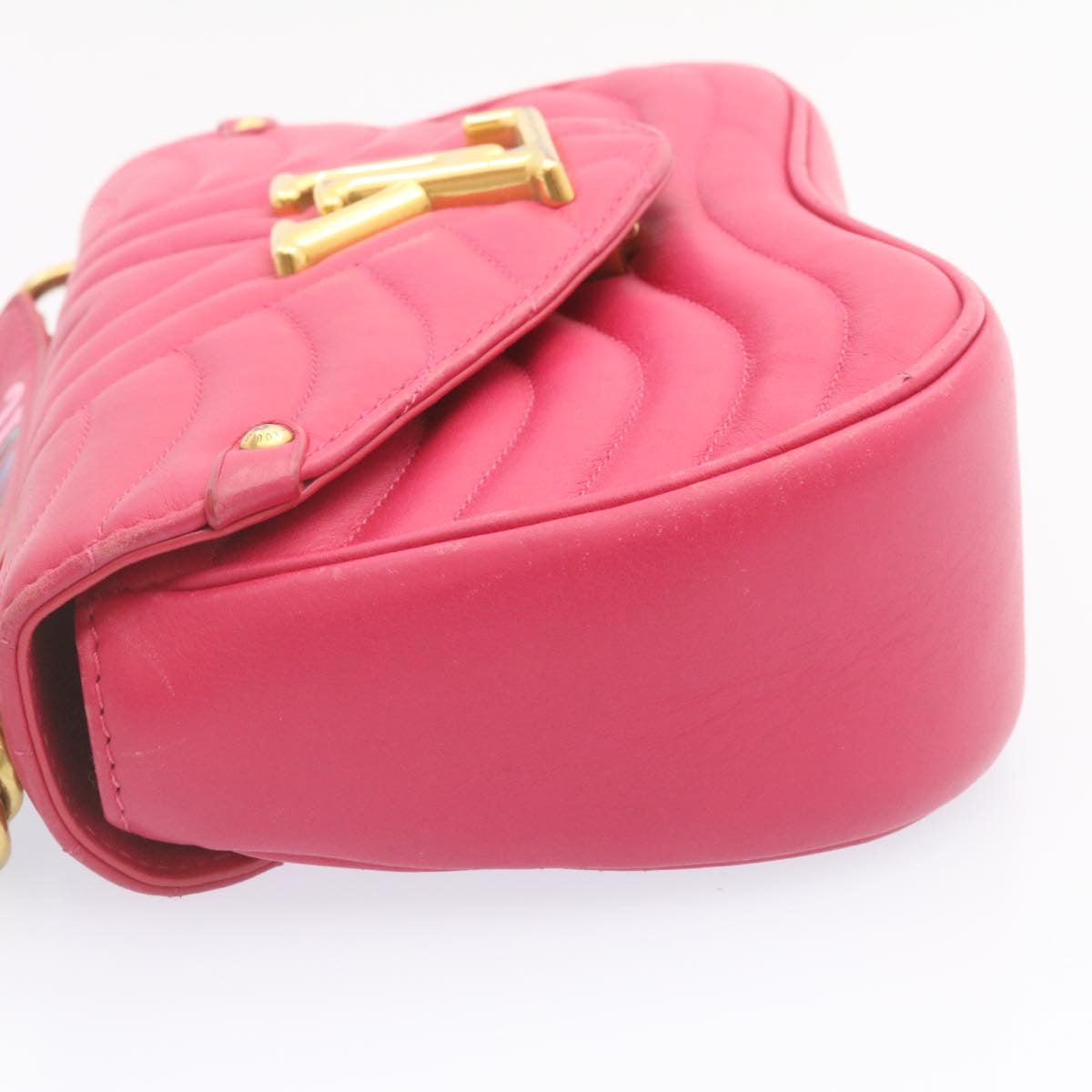 Louis Vuitton Pink Leather New wave shoulder bag