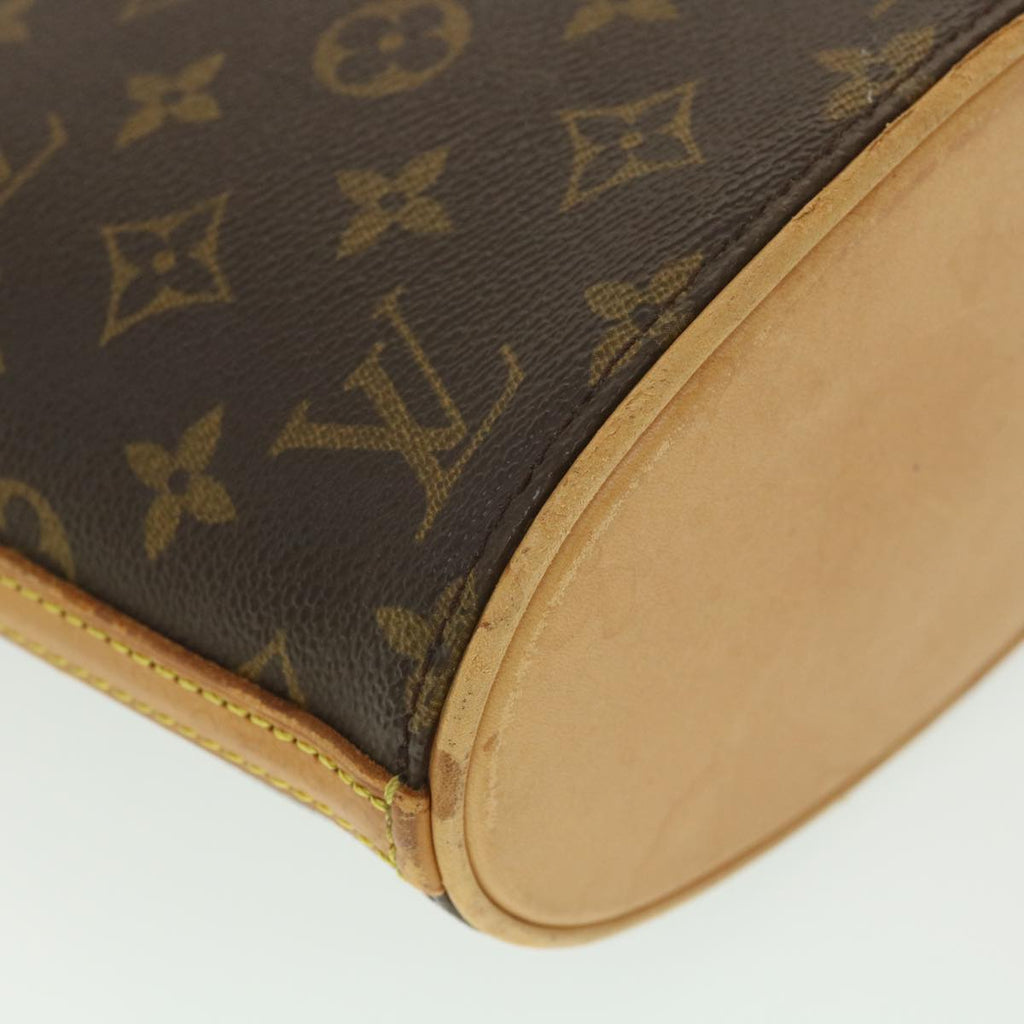 Louis Vuitton Brown Canvas Drouot shoulder bag