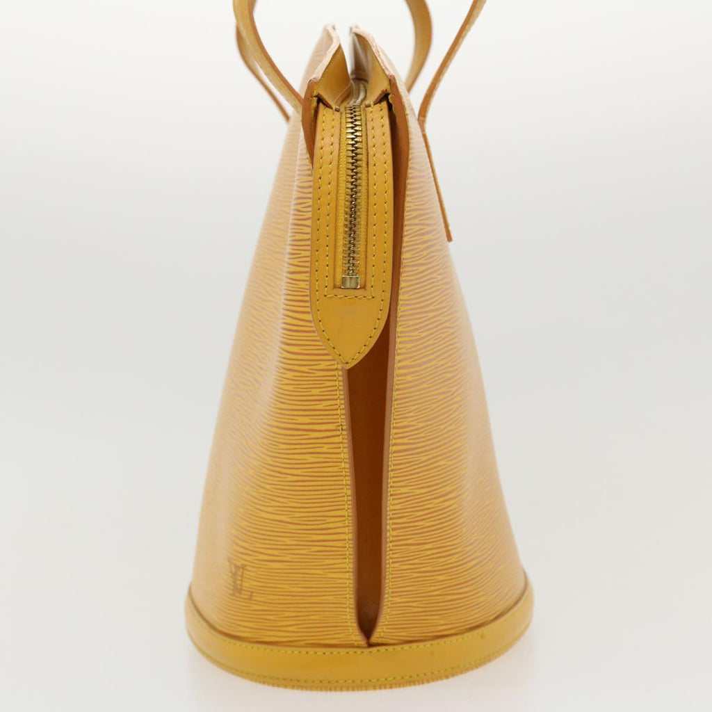 Louis Vuitton Yellow Leather Saint Jacques shoulder bag