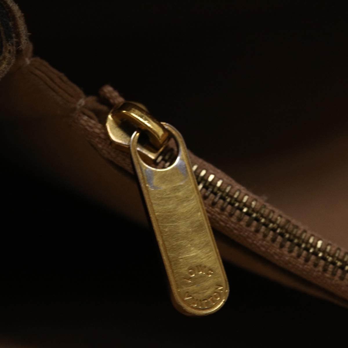 Louis Vuitton Brown Canvas Kensington tote bag