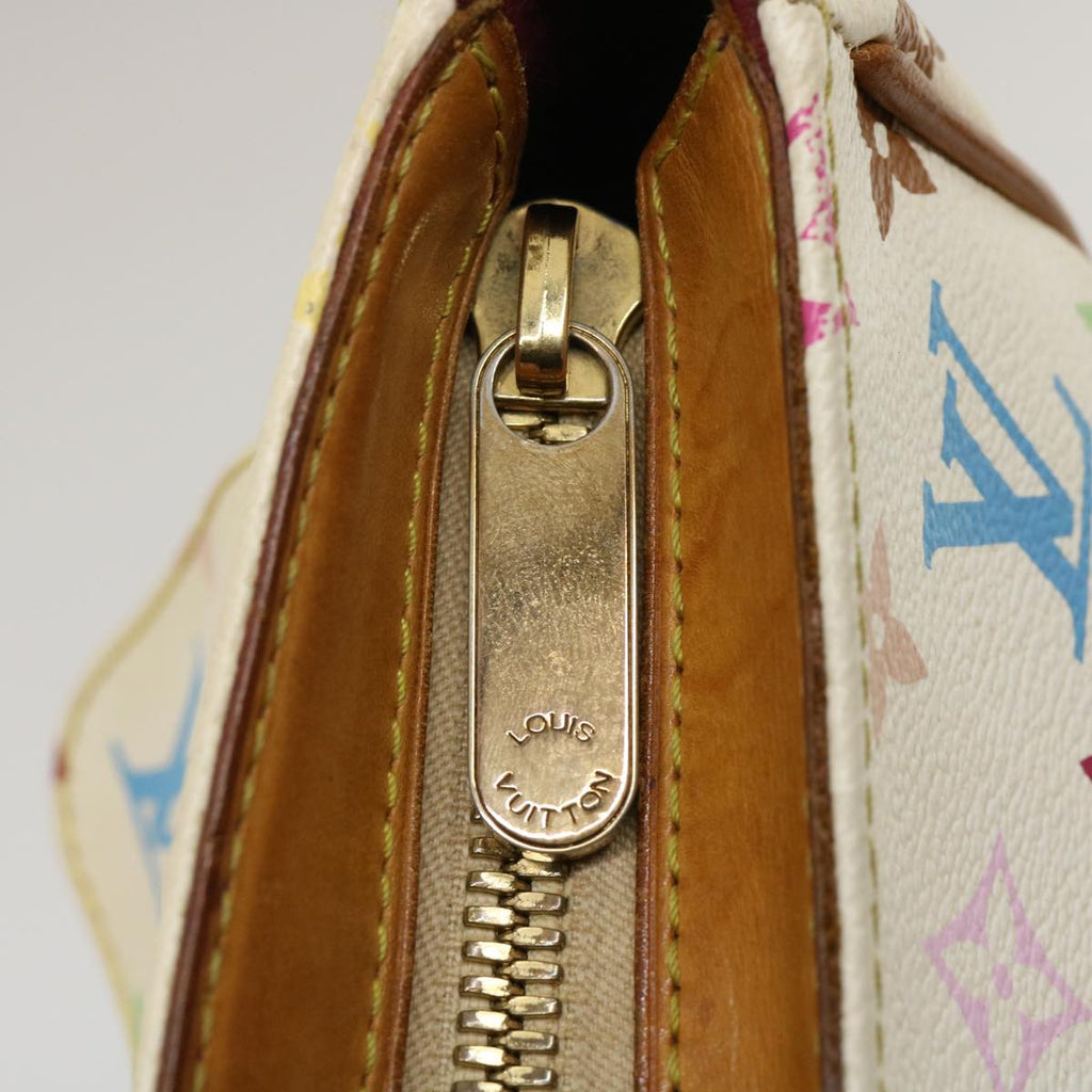 Louis Vuitton White Canvas Lodge shoulder bag