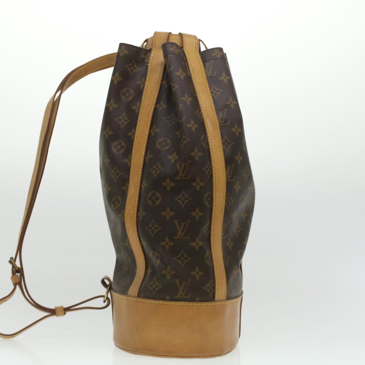 Louis Vuitton Brown Canvas Randonnee shoulder bag
