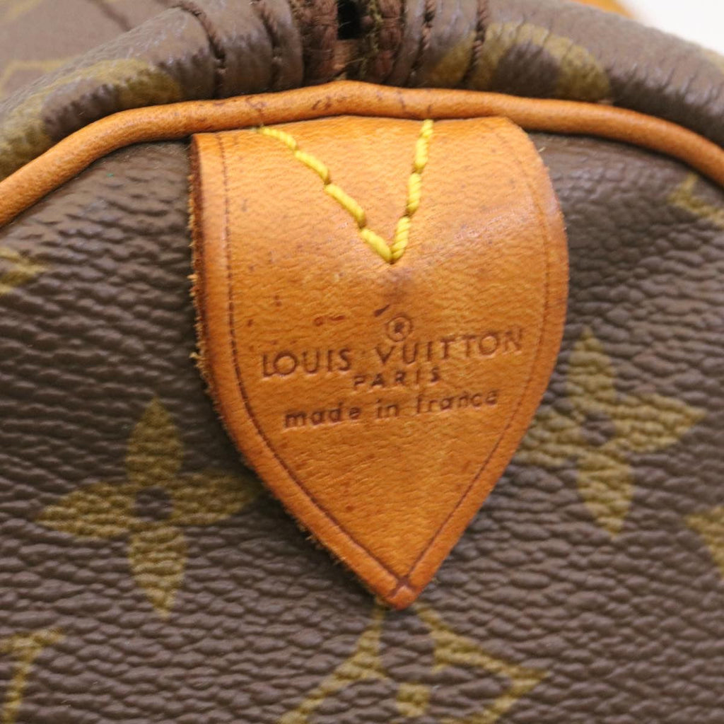 Louis Vuitton Brown Canvas Keepall 45 travel bag